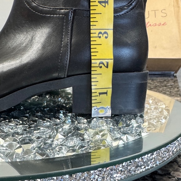 Coconuts by Matisse Basil Black mid calf Buckle moto Boots NEW 6 - Picture 17 of 17